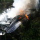 Illustration for article titled German McLaren MP4-12C Test Drive Ends In Fiery Crash